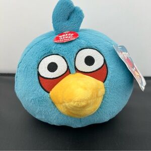 Angry Birds Blue Bird Jim Jay Plush Toy 8” No Sound 2010 Commonwealth